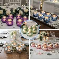 6/12pcs Transparent Candle