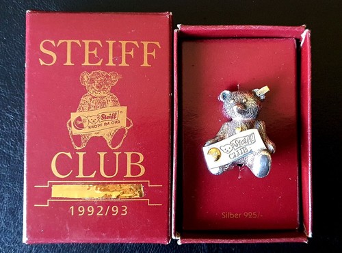 Steiff club 1993 pewter - club,