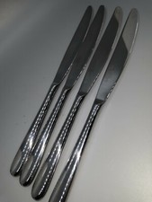 Set of 4 Fine Stainless Glossy