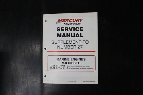 Mercury mercruiser v 8 - mercury, v-8