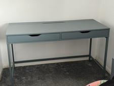 IKEA Alex Series Desk Blue/Green 132 X 58cm