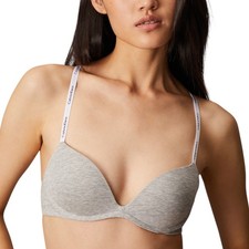 Calvin Klein Womens Bra Teens Cotton Modal Wirefree Push Up Girls New Underwear