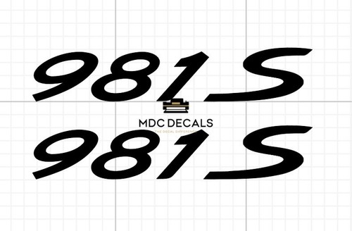 Porsche 981 s - 981,