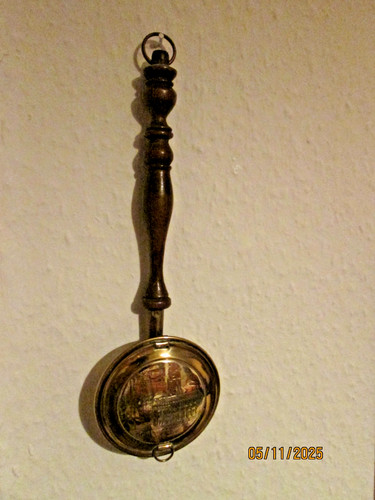 Vintage miniature warming pan