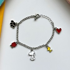 Official Peanuts Snoopy Charm Bracelet