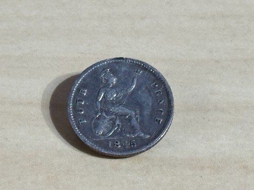 1845 queen victoria silver - 1845,