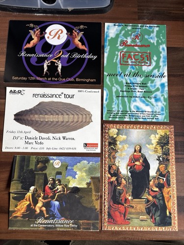 Renaissance rave flyers - renaissance,