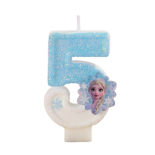 Frozen birthday candle disney - birthday,