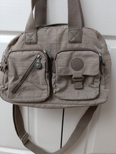 Kipling Defea Bag In Light Mink Beige