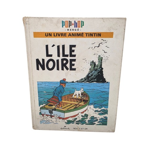 Vintage tintin pop book - tintin, pop-up