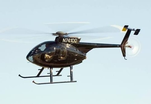 Hughes 500 helicopter - rc, scale