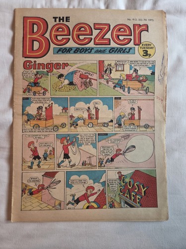 The beezer comic - 7th, july