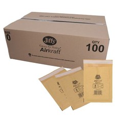 100pk Genuine Gold Jiffy Bag