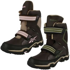 Ladies Reebok Riptape Strap Mid Calf  Thinsulate Snow Boots CANYONARO