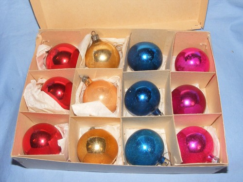 Vintage glass christmas tree - christmas,