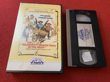 THE WACKIEST WAGON TRAIN THE WEST MEDIA PRE-CERT BIG BOX EX-RENTAL VHS VIDEO