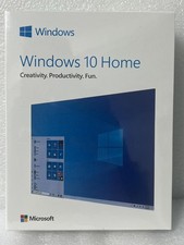 Microsoft Windows 10 Home  64--Bit installation Full Version USB Box Pack