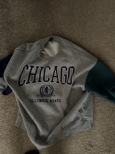 Oversized college jumper - oversized,