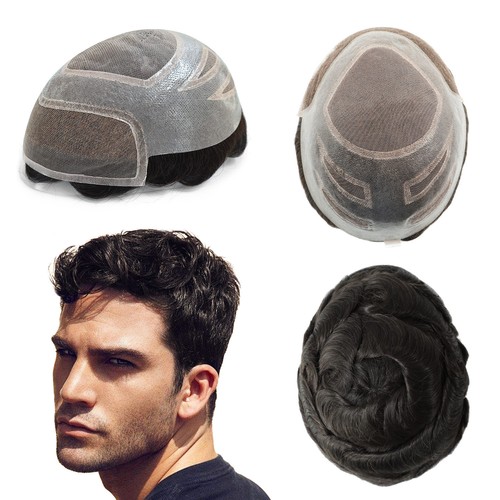 Mens toupee hair replacement - toupee,