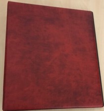 Red Guardian Postcard album