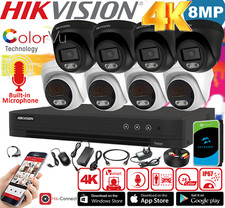 8mp hikvision cctv - 4k,