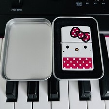 White Hello Cat Kitty Lighter