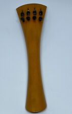 CELLO BOXWOOD TAILPIECE WITH FOUR INTEGRAL METAL TUNERS, FULL SIZE 4/4!