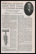 1914 A C Penn Inc Safety Razor