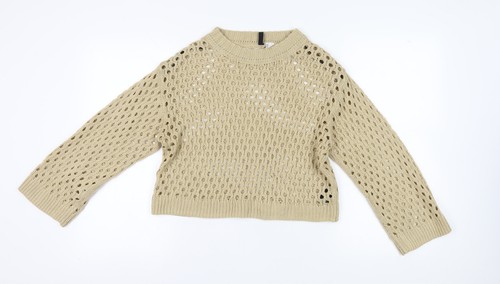 Women beige pullover - h&m,
