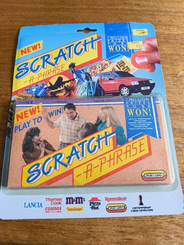 Vintage spears games scratch - vintage,