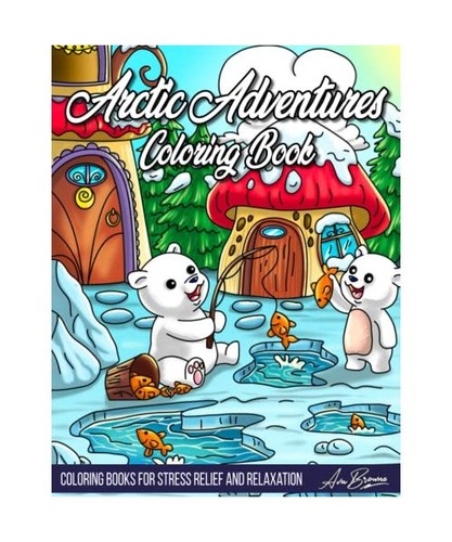 Arctic adventures coloring - arctic,