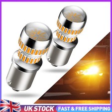 2Pcs AUXITO 1156 382 Amber