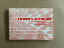 GENUINE HONDA 1985 XBR500 XBR