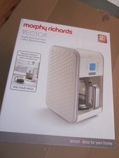 Morphy Richards Vector Filter 900W 1.8 Litre Coffee Maker Cream 163004