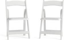 Wooden Folding Chair Vinyl