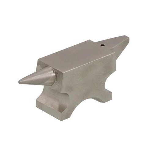 Satin chrome mini anvil - 5",