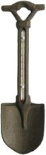 Cast Iron Spade Thermometer
