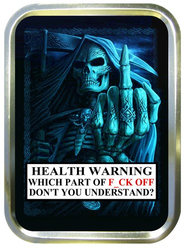 Grim reaper finger warning - grim,