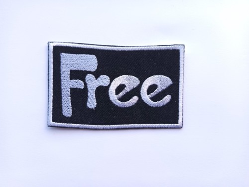 Free embroidered iron punk - free,