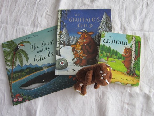 Gruffalo book set soft - book,