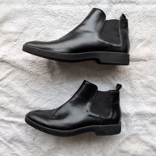 Zara mens black leather - mens,