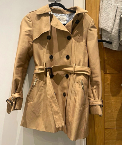Zara woman beige - zara, belted