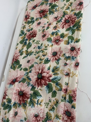Vintage floral fabric - floral,