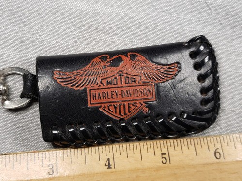Harley davidson emblem leather - harley,