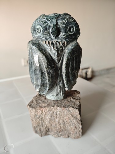 Antique owl - antique, sculpture