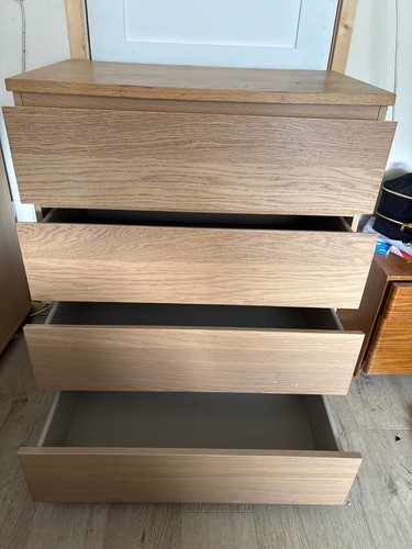 Ikea malm chest - of, drawers