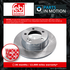 2x Brake Discs Pair Solid fits