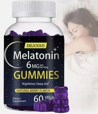 Rubber gummies natural sleep supplement 5-HTP for insomnia at night Sleep aid
