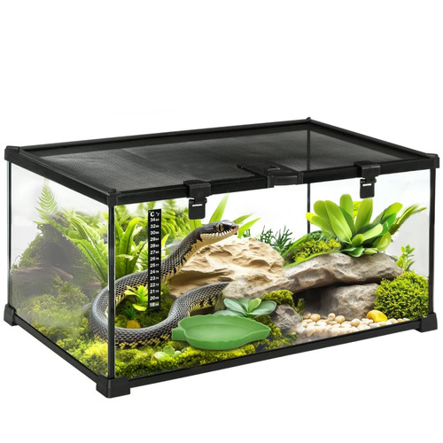 Glass reptile terrarium - glass,