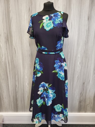 Eliza navy blue floral print - eliza,